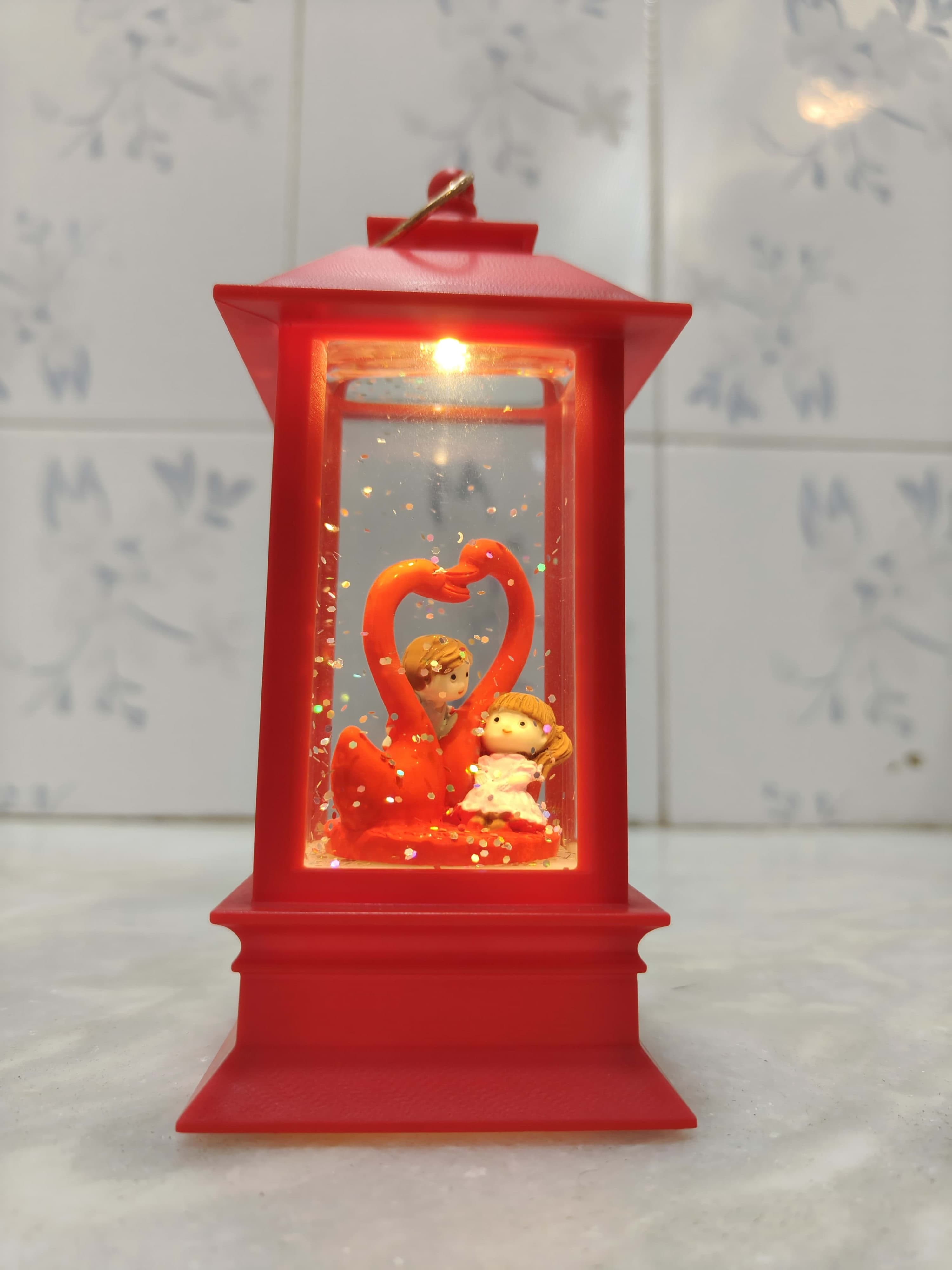 🏮 Romantic LED Love Lantern Showpiece ❤️✨