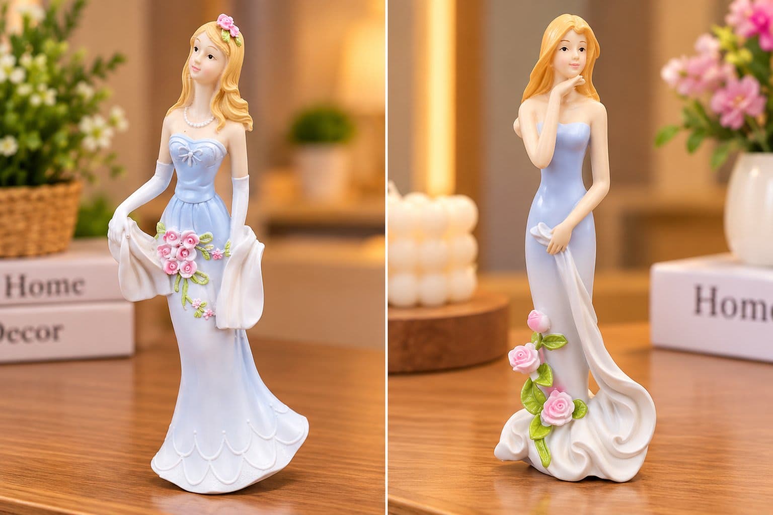 👗 Elegant Lady Figurine –